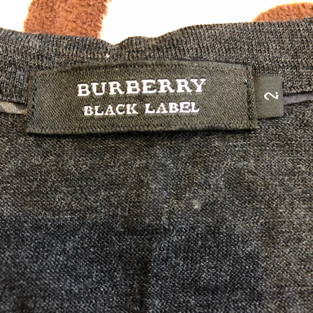 BURBERRY BLACK LABEL(バーバリーブラックレーベル)のバーバリーブラックレーベル カーディガン メンズのトップス(カーディガン)の商品写真