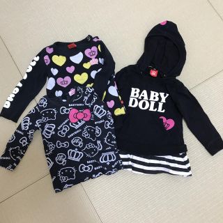 ベビードール(BABYDOLL)の①BABY DOLL☆90㌢ 3点セット☆(Tシャツ/カットソー)