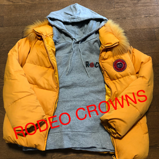 ロデオクラウンズ(RODEO CROWNS)のRODEO CROWNS アウター（黄色　）(ダウンジャケット)