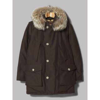 ウールリッチ(WOOLRICH)のモリエーリ様専用USA製 ウールリッチ  アークティックパーカ ブラウン S(ダウンジャケット)