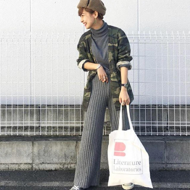 TODAYFUL(トゥデイフル)のTODAYFUL Rough Knit PT レディースのパンツ(カジュアルパンツ)の商品写真