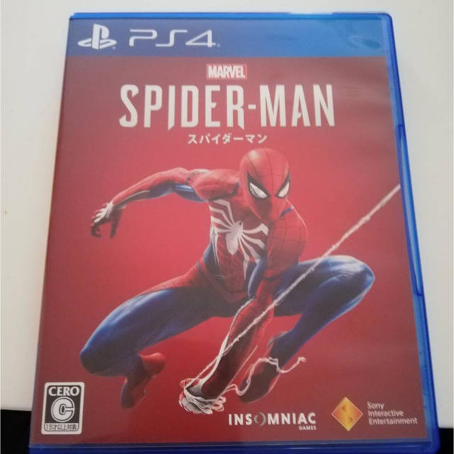 MARVEL(マーベル)の[スパイダーマン]ps4 エンタメ/ホビーのゲームソフト/ゲーム機本体(家庭用ゲームソフト)の商品写真