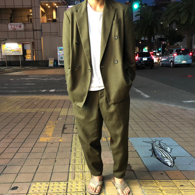 Yohji Yamamoto - y's ワイズ スーツ セットアップ カーキの通販 by にしもと's shop｜ヨウジヤマモトならラクマ