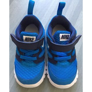 ナイキ(NIKE)のナイキ スニーカー 12cm フレックス エクスペリエンス 3 ブルー(スニーカー)