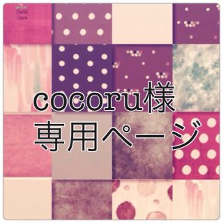 cocoru様 専用ページ(その他)