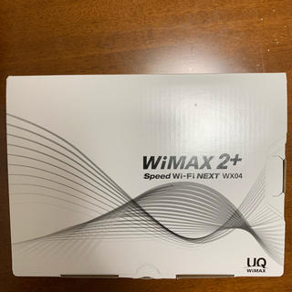 エヌイーシー(NEC)のWiMAX2+ WX04(PC周辺機器)