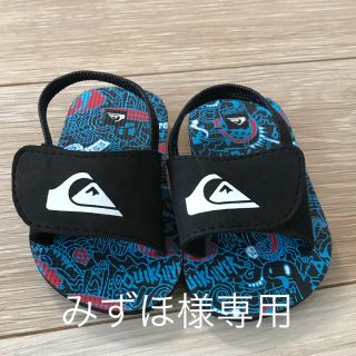 クイックシルバー(QUIKSILVER)のQUIKSILVER ビーチサンダル 12.5㎝(サンダル)