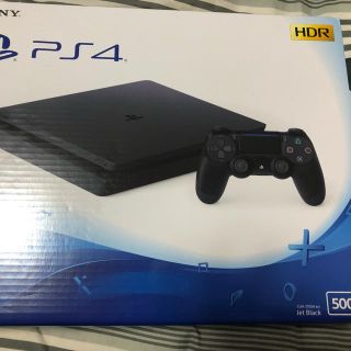 プレイステーション4(PlayStation4)のps4  本体 新品未使用。500G ブラック(家庭用ゲーム機本体)