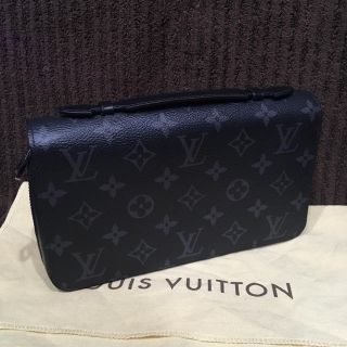 ルイヴィトン(LOUIS VUITTON)の美品 ルイヴィトン モノグラム イクリプス ジッピーXL(長財布)