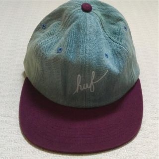 ハフ(HUF)の美品！廃盤！HUF ハフ ジェット キャップ デニム(キャップ)