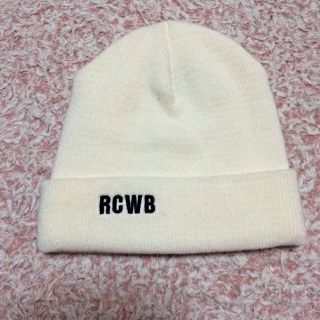 ロデオクラウンズワイドボウル(RODEO CROWNS WIDE BOWL)のRCWB ❤︎ビーニー(ニット帽/ビーニー)