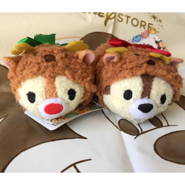 ★美品★ディズニー♡ツムツム♡チップ&デール♡クリスマス♡トナカイ | フリマアプリ ラクマ