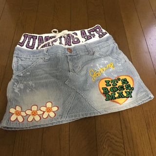 ジャム(JAM)のJAM☆デニムミニスカート☆サイズ150USED美品(スカート)