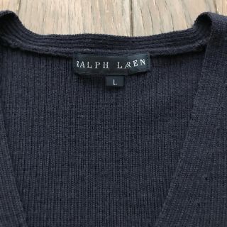 ラルフローレン(Ralph Lauren)のRALPH  LAUREウール100% リブセーター(ニット/セーター)