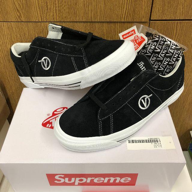 Supreme Vans Sid Pro Black 27cm バンズ