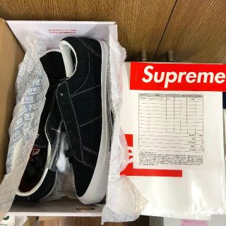 シュプリーム(Supreme)のSupreme Vans Sid Pro Black 27cm バンズ(スニーカー)