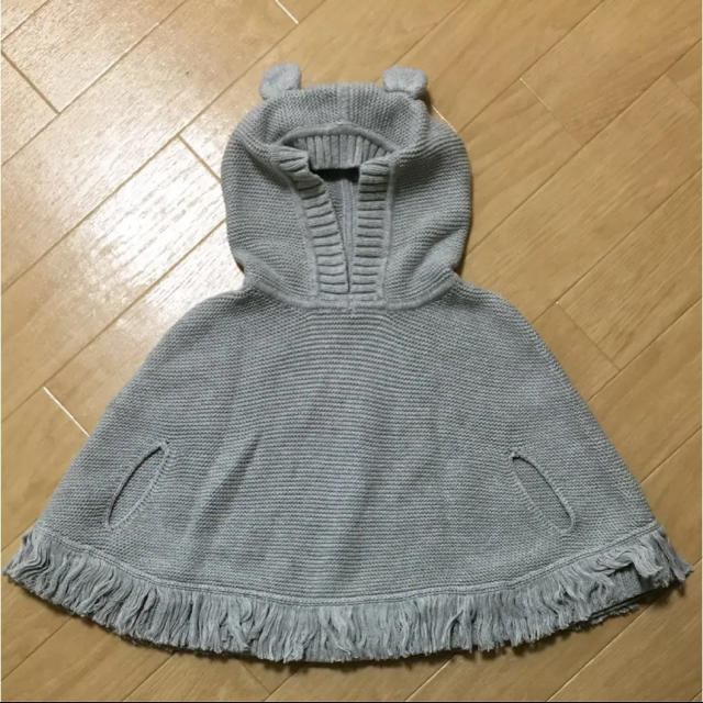 GAP Kids(ギャップキッズ)のポンチョ gap キッズ/ベビー/マタニティのキッズ服女の子用(90cm~)(ジャケット/上着)の商品写真