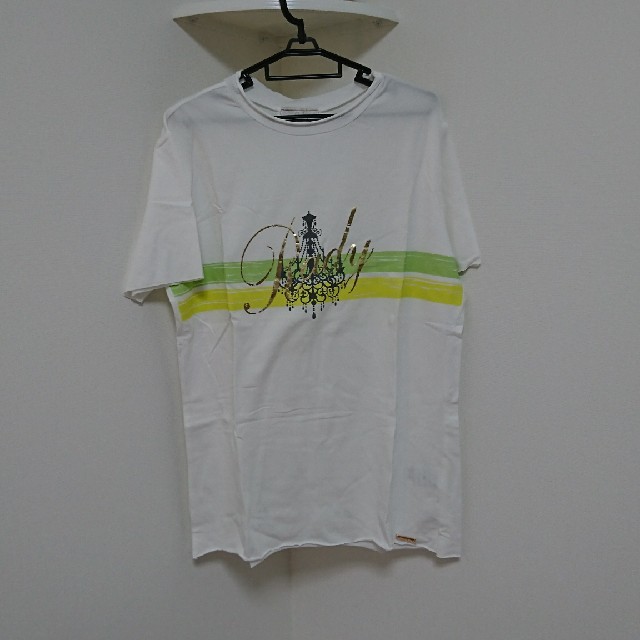 Rady(レディー)のRadyﾒﾝｽﾞTｼｬﾝﾃﾞﾘｱ白 (¥5980) メンズのトップス(Tシャツ/カットソー(半袖/袖なし))の商品写真