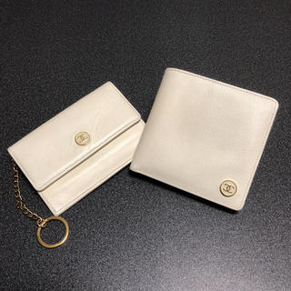 シャネル(CHANEL)のシャネル  ココボタン 折財布&マルチケース(財布)