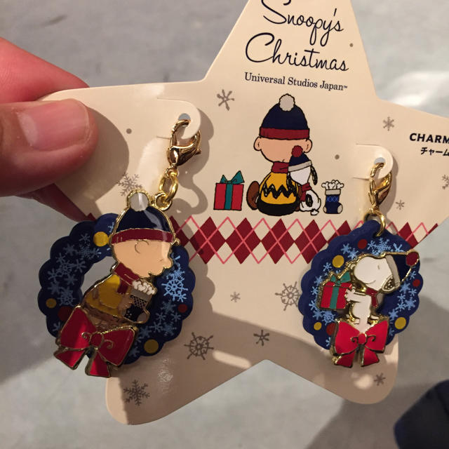 Snoopy ユニバ Usj スヌーピー クリスマス チャーリーブラウン チャームセットの通販 By まいきー S Shop スヌーピーならラクマ
