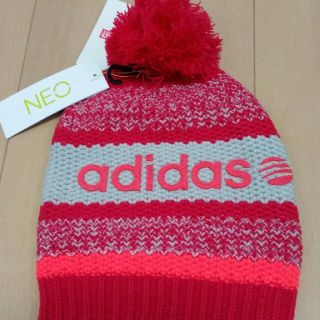 アディダス(adidas)のニット帽　アディダス　新品(ニット帽/ビーニー)