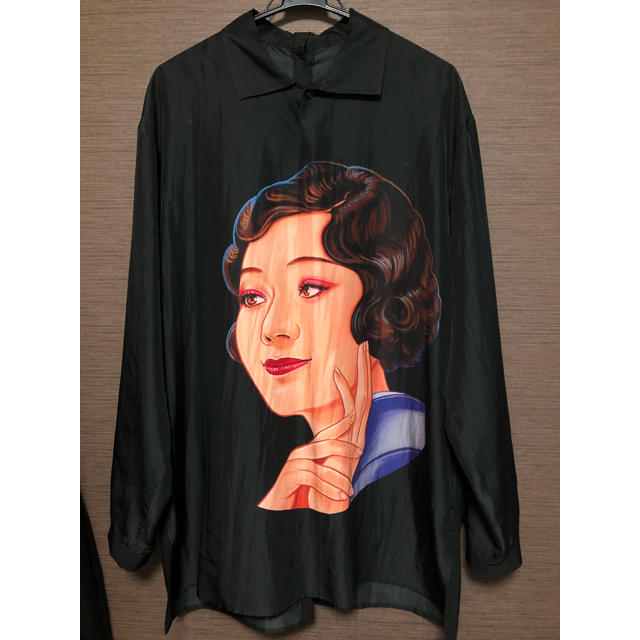 素晴らしい品質 Yohji Yamamoto シルクシャツ 18ss yamamoto yohji 