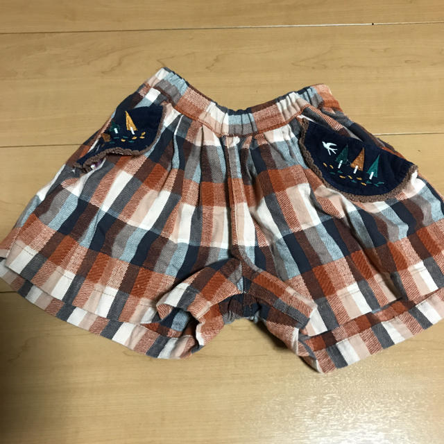 Petit jam(プチジャム)の値下げ‼️petit jam  キュロット スカート 90 キッズ/ベビー/マタニティのキッズ服女の子用(90cm~)(スカート)の商品写真