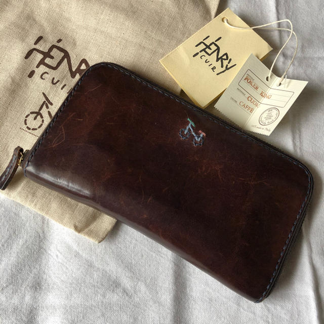 アンリークイール・HENRY CUIR ** POKER KING - 財布