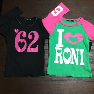 ロニィ(RONI)のRoni  ロンT 2枚(Tシャツ/カットソー)