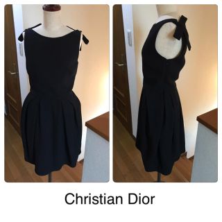 クリスチャンディオール(Christian Dior)の美品 Christian Dior ディオール ワンピース(ひざ丈ワンピース)