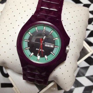 ディーゼル 腕時計（パープル/紫色系）の通販 22点 | DIESELを買うなら