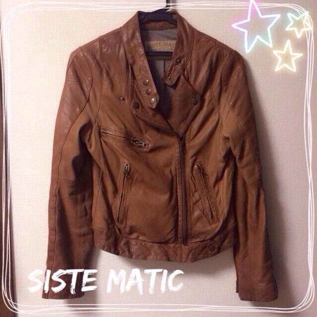 SISTEMATIC☆レザージャケット