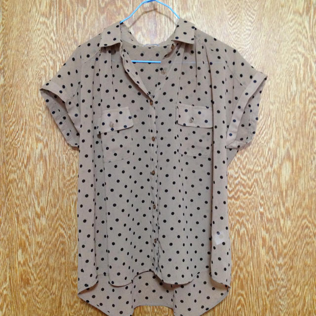 GU(ジーユー)のｇｕ♪シャツ レディースのトップス(シャツ/ブラウス(半袖/袖なし))の商品写真