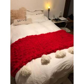 ザラホーム(ZARA HOME)のチャンキーニット  ブランケット(毛布)