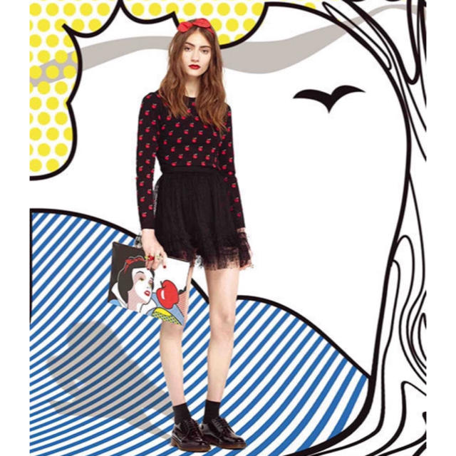 RED VALENTINO(レッドヴァレンティノ)のレッドヴァレンティノ＊2013-2014秋冬  完売ワンピース  白雪姫シリーズ レディースのワンピース(ミニワンピース)の商品写真