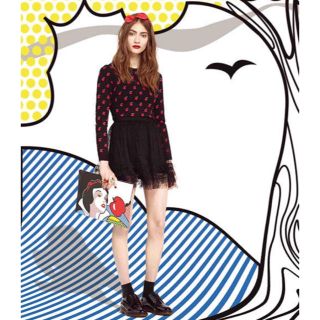 レッドヴァレンティノ(RED VALENTINO)のレッドヴァレンティノ＊2013-2014秋冬  完売ワンピース  白雪姫シリーズ(ミニワンピース)