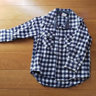 ベビーギャップ(babyGAP)のbeby GAPチェックのシャツ 95サイズ(ブラウス)