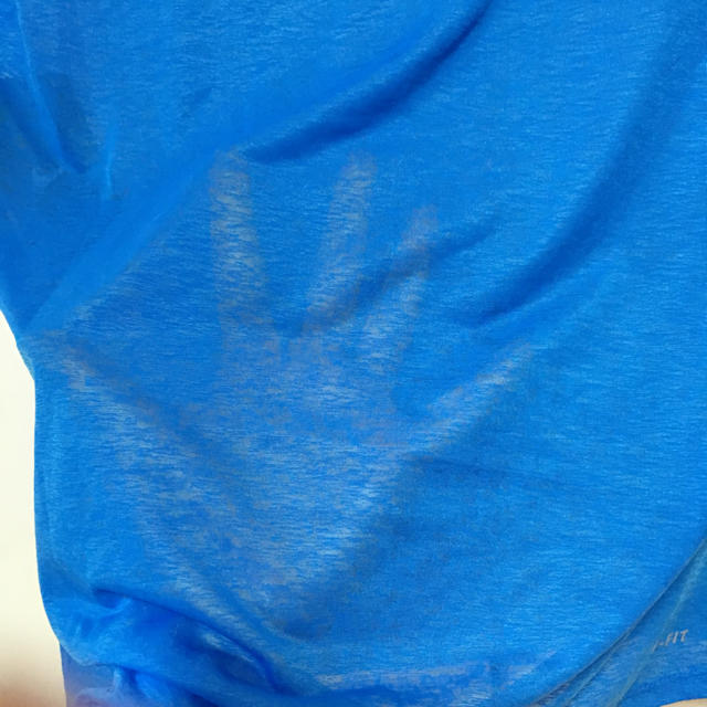 NIKE(ナイキ)のS レディース NIKE ナイキクールブリーズ トップス シースルー レディースのトップス(Tシャツ(半袖/袖なし))の商品写真