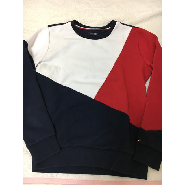 TOMMY HILFIGER(トミーヒルフィガー)のTOMMY HILFIGER トリコロール トレーナー メンズのトップス(スウェット)の商品写真