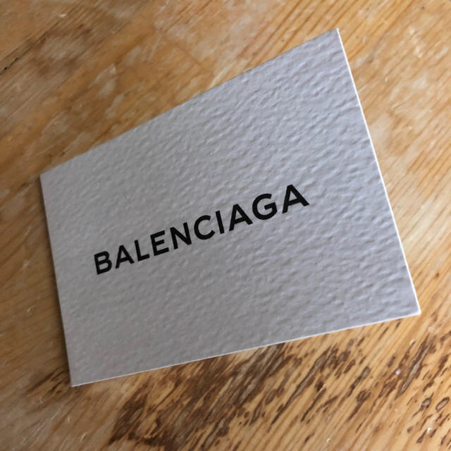 レディースお取り置き balenciaga ロゴストール