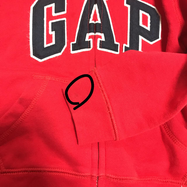 GAP(ギャップ)のGAP お揃いフード付きスエットパーカー キッズ/ベビー/マタニティのキッズ服女の子用(90cm~)(ジャケット/上着)の商品写真