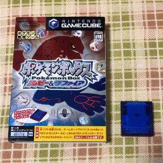 【美品】ポケモンボックス メモリーカード59付き ゲームキューブ