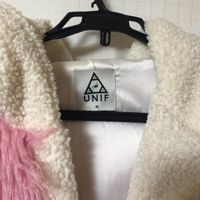 UNIF ピンクファージャケット