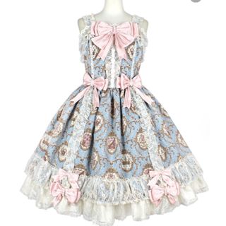 アンジェリックプリティー(Angelic Pretty)のPrincess Rococoジャンパースカート(ひざ丈ワンピース)