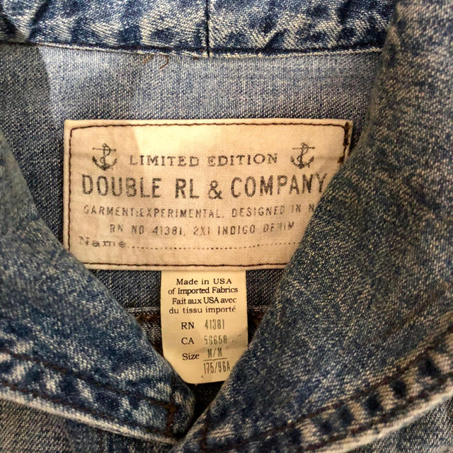 RRL - RRL リミテッド デニムシャツの通販 by otsukaayumu's shop