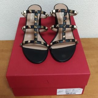 ヴァレンティノ(VALENTINO)のVALENTINO 18SS サンダル 38サイズ(サンダル)