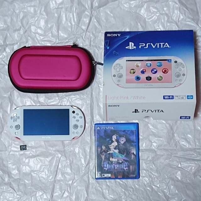 PS vita 本体 PCH-2000  ピンク レイヴスラシル 他ゲームソフト/ゲーム機本体