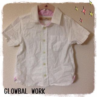 グローバルワーク(GLOBAL WORK)の半袖白シャツ♡(その他)