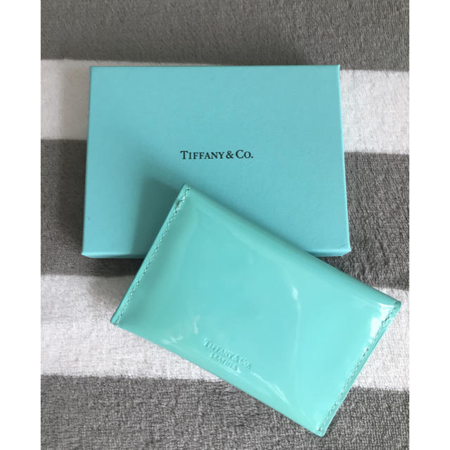 Tiffany & Co.(ティファニー)の【Tiffany &co】ティファニー カードケース  名刺入れ レディースのファッション小物(名刺入れ/定期入れ)の商品写真