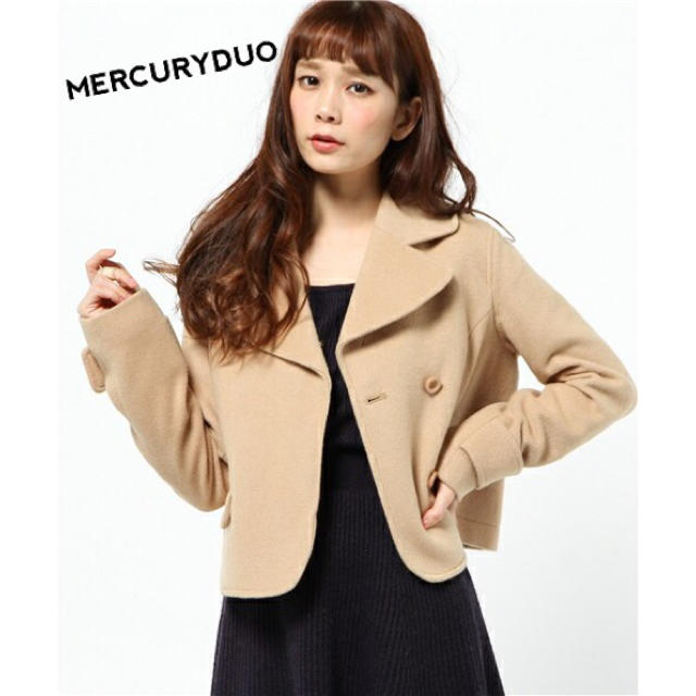 MERCURYDUO(マーキュリーデュオ)のマーキュリードュオ コート レディースのジャケット/アウター(ピーコート)の商品写真